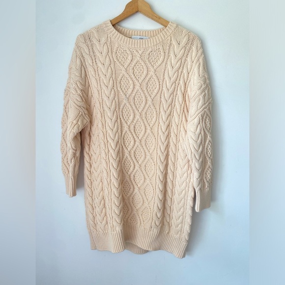 Anthropologie Dress Women’s Small Mare Mare Sweater Dress Cable Knit - Picture 2 of 12